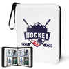 400 Pockets Hockey Card Binder for Trading Cards 2024-2025 Collectors Portable Waterproof Storage Book With Removable Sleeves Compatible With Football Sports Game and TCG Cards