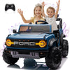 Segmart 2 Seater 24V Ride On Toys For Big Kids, Licensed Ford Bronco Raptor, Powerful Wheel With Remote Control, Headlight/Music