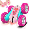 Free To Fly Rc Stunt Cars: Double Sided 360Flip Rotating 4Wd Race Car Toy For Outdoor & Indoor For 6 7 8 9 10 11 12 Year Old Gir