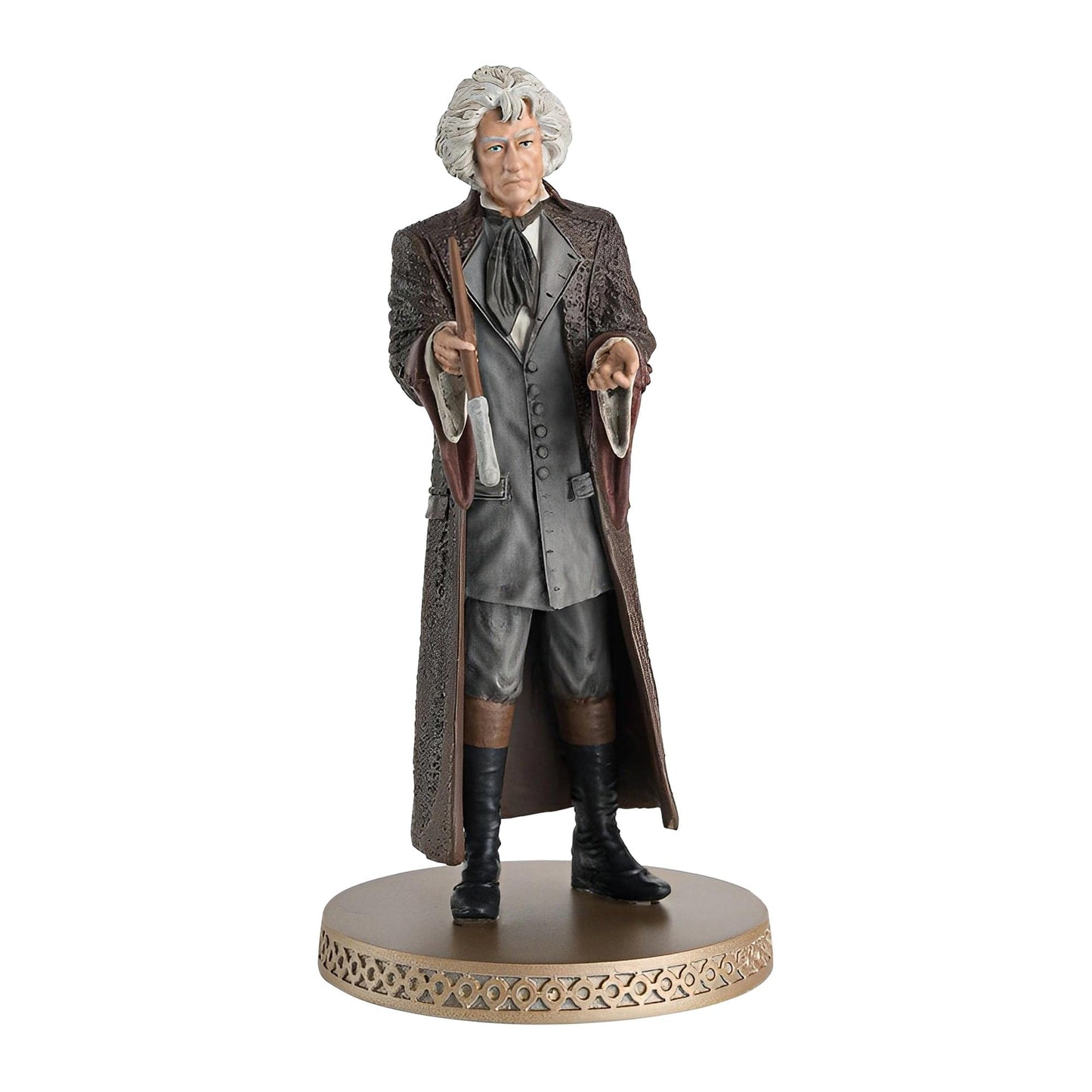 Eaglemoss Harry Potter 1:16 Ollivander Figure - Brown Plastic, One Size