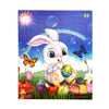 Just Smarty Jigsaw Puzzle Easter Bunny 26 Pieces For Kids Ages 3, 4, 5, 6 Year Old With Fun Shapes And Tray. Easter Gifts & Pres