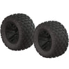ARRMA 1/10 dBoots Fortress MT 2.2/3.0 Pre-Mounted Tires, 14mm Hex, Black (2), ARAC9632