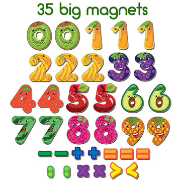 Magnetic Numbers For Whiteboard - Fridge Magnets For Toddlers - Preschool Learning Activities Kids Magnets Refrigerator Magnets