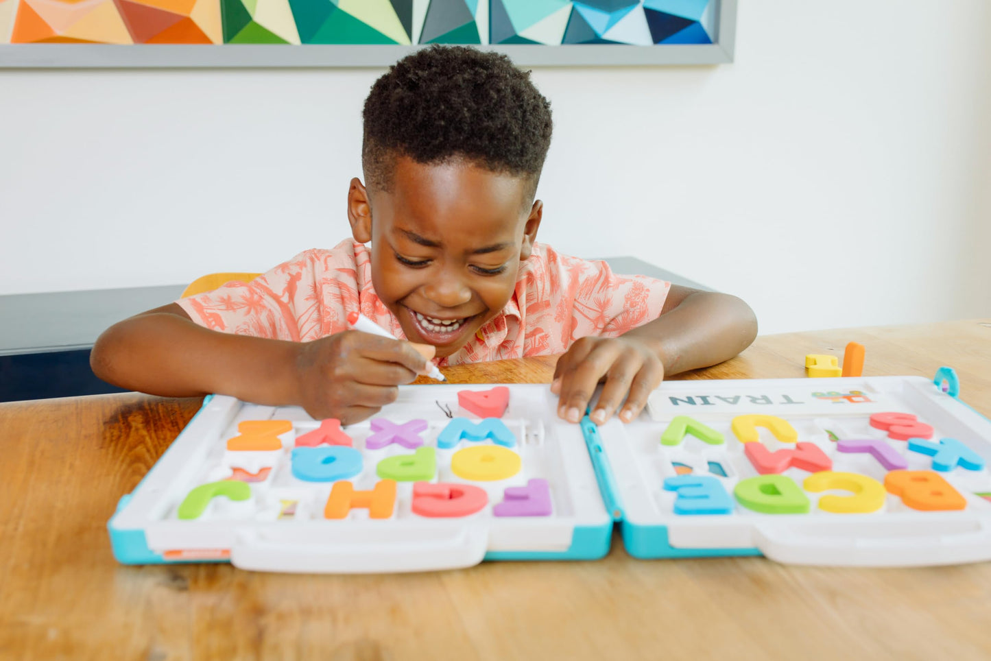 Chuckle & Roar - All About A-B-C'S Travel Case - On The Go Learning - Great For Preschoolers - Ages 3 And Up