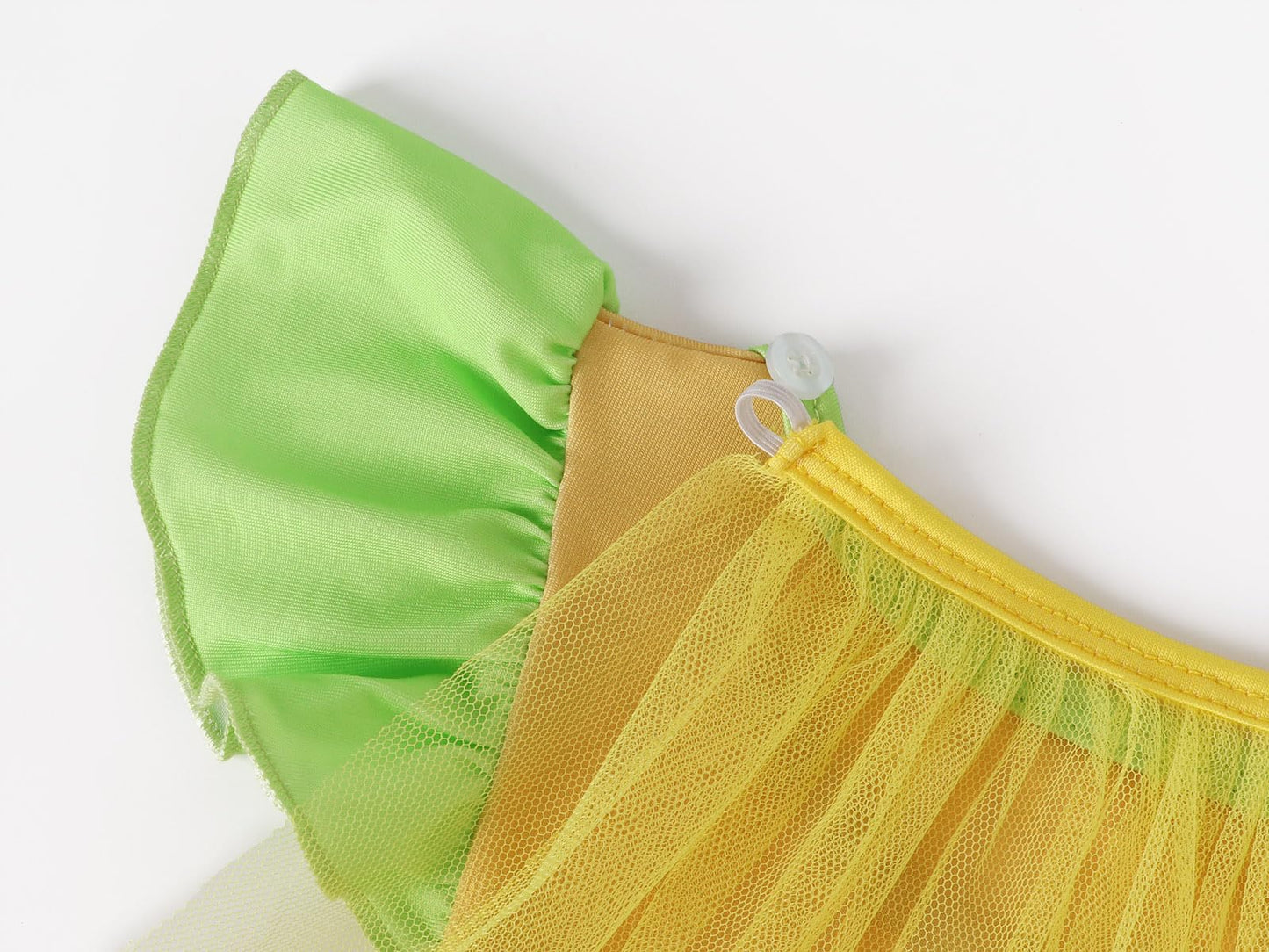 WonderBabe Princess Dress Girls Green Fairy Frog Birthday Party Fancy Dresses Halloween Elf Costume Outfits size 3-4t