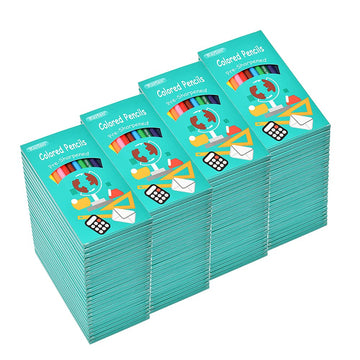 Rarlan Colored Pencils Bulk, Pre-sharpened Colored Pencils for Kids, 12 Assorted Colors, Pack of 96, Coloring Pencils 1152 Count