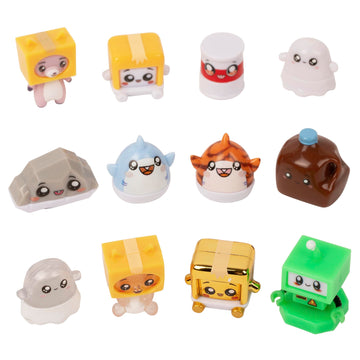 LankyBox Mystery Micro 6 Pack, Series 2 Collectible Mini Figures - Ultra-Rare Editions, Official Merch, Styles May Vary, Multicolor