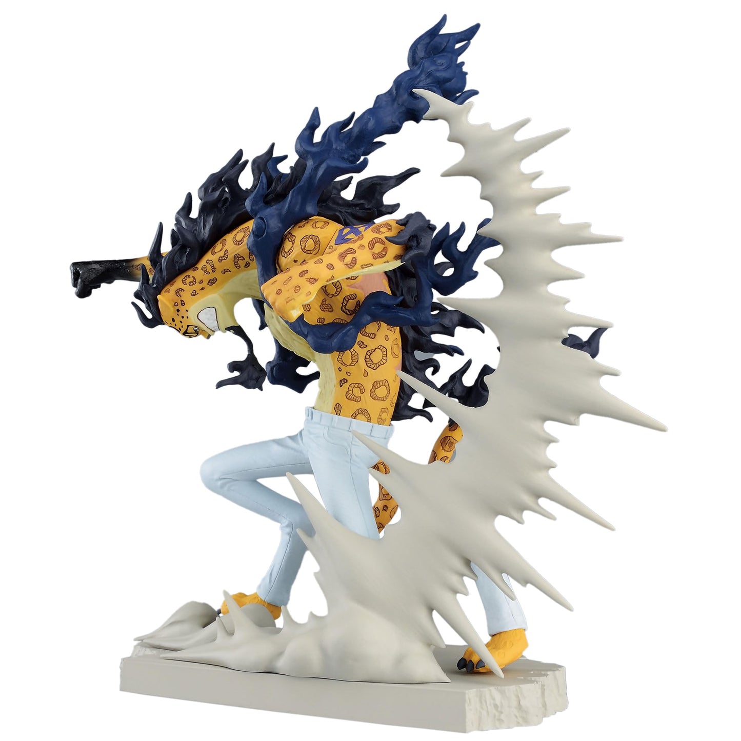 Banpresto - One Piece - Rob Lucci (Cat-Cat Fruit Model: Leopard Awakened Form), Bandai Spirits Senkozekkei Figure