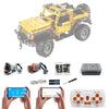 Motor And Remote Control Upgraded Set For Lego 42122 Technic Jeep Wrangler, App 4 Control Modes, With 2 Motor (Model Not Include