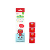 Glo Pals X Sesame Street Water-Activated Light-Up Cubes For Sensory Play (Elmo - Red)