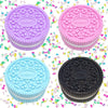 OCBTOW 4 Pack Taba Cookie Squeeze Toys Sensory Squishy Toys for Kids Boys Girls Christmas Stocking Stuffers Birthday Gifts