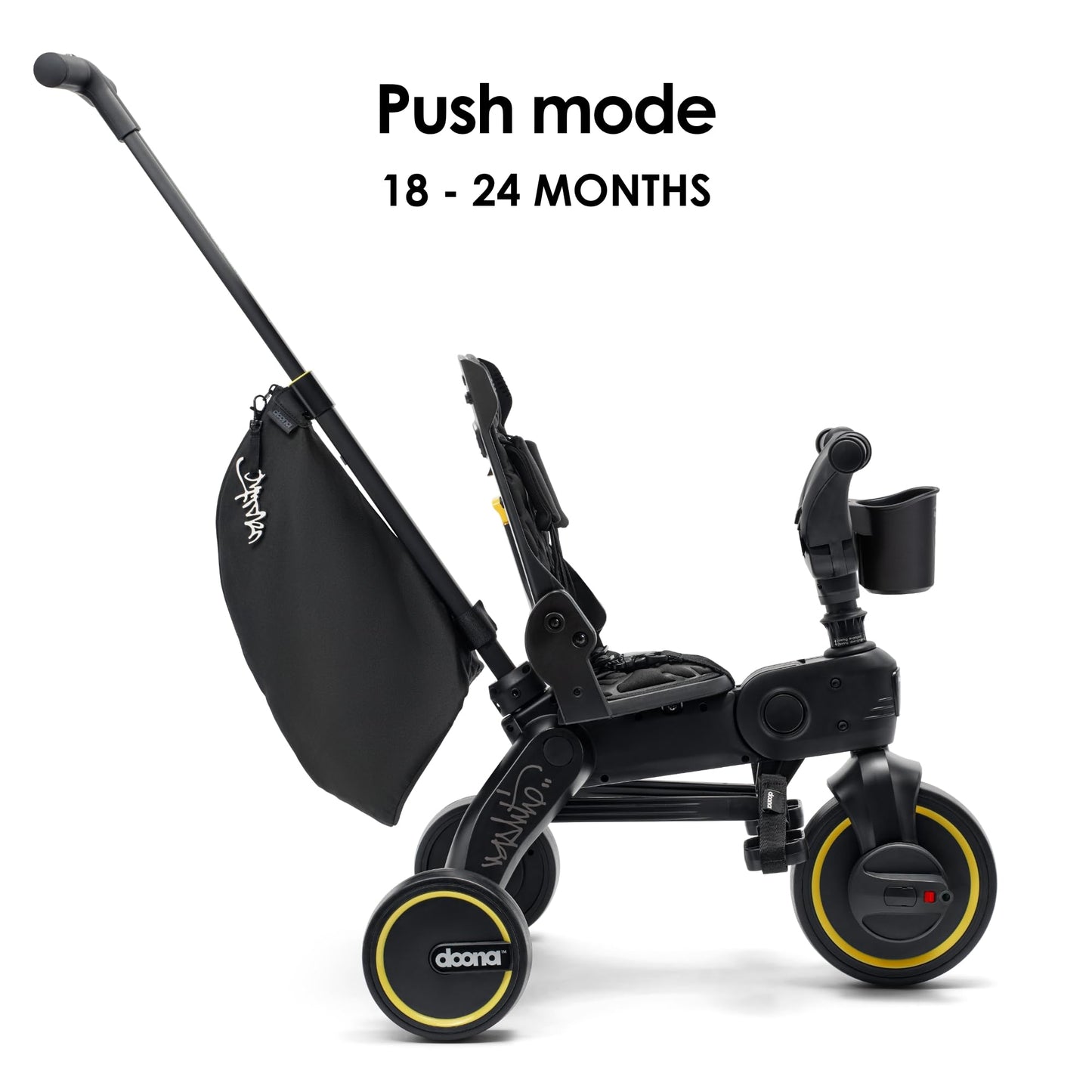 Doona Liki Trike, Vashtie - Limited Edition - 5-in-1 Compact, Foldable Tricycle - Suitable for Toddlers 10 to 36 Months