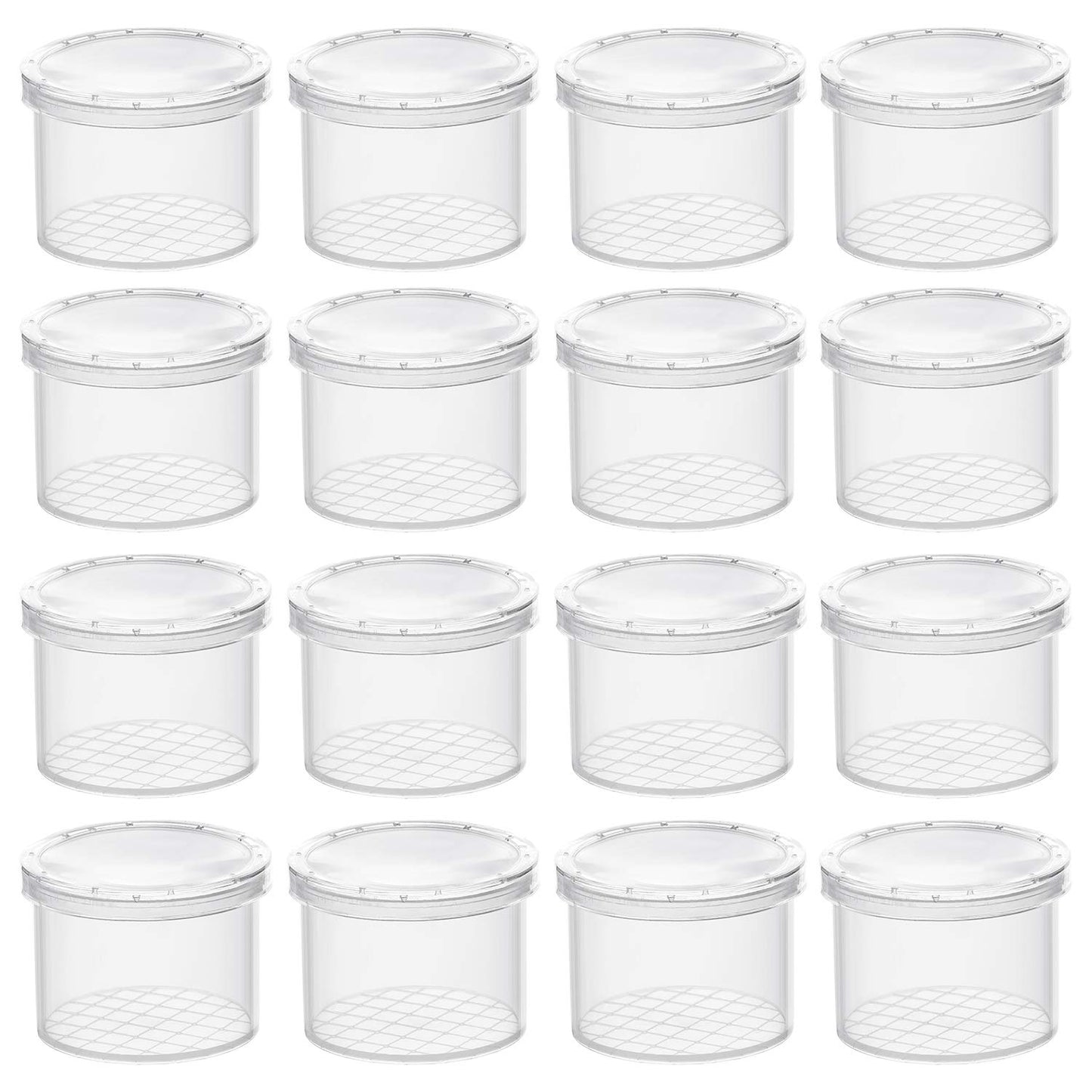 Coopay 16 Pieces Bug Viewer Critter Insect Cage Magnifying Insect Box Bug Magnifier Container Bug Catcher Cage, Science Nature Exploration Tools