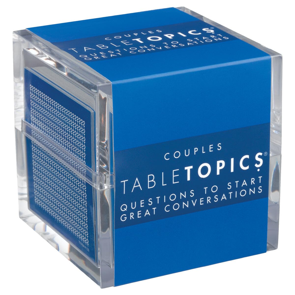 Tabletopics Couples - 135 Conversation Cards To Start Memorable, Fun Conversations For Date Nights, Anniversaries, Valentine’S Day, Romantic Gift