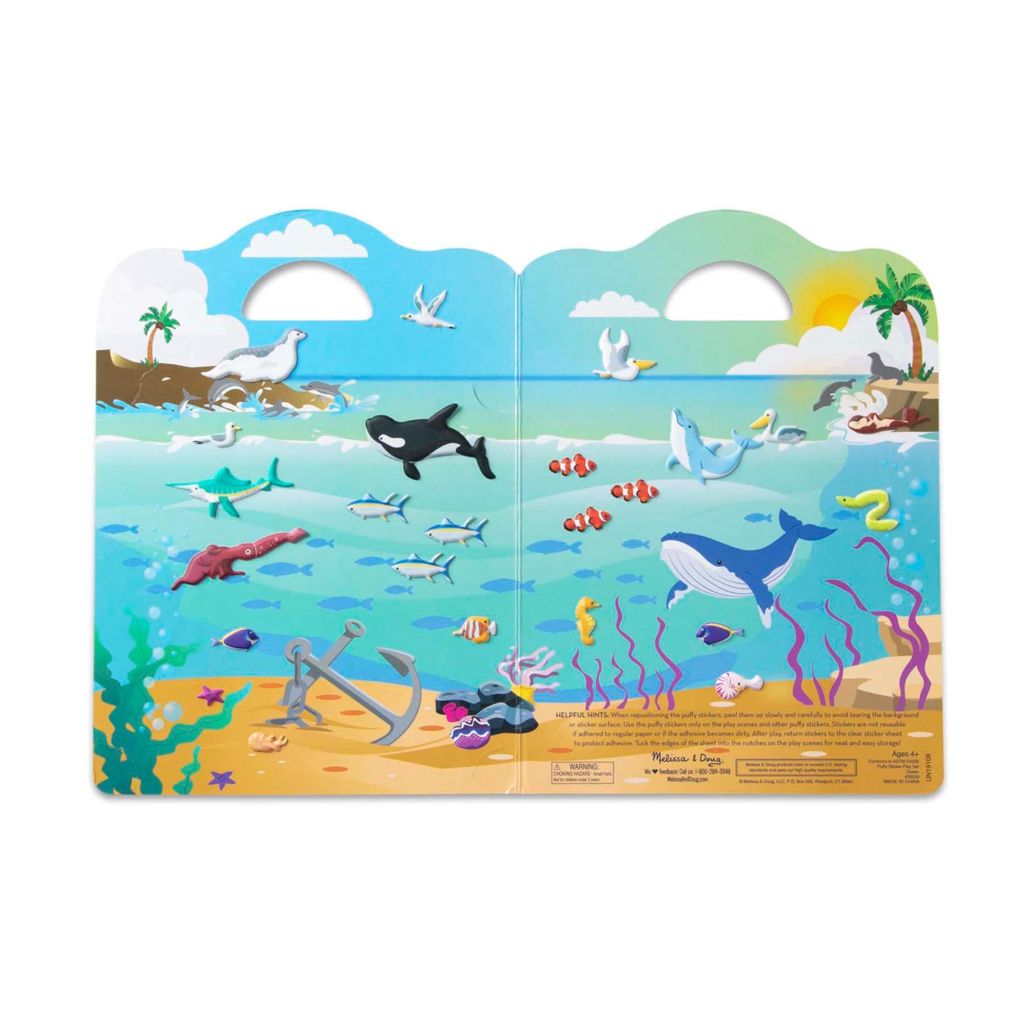 Puffy Sticker Play Set- Ocean