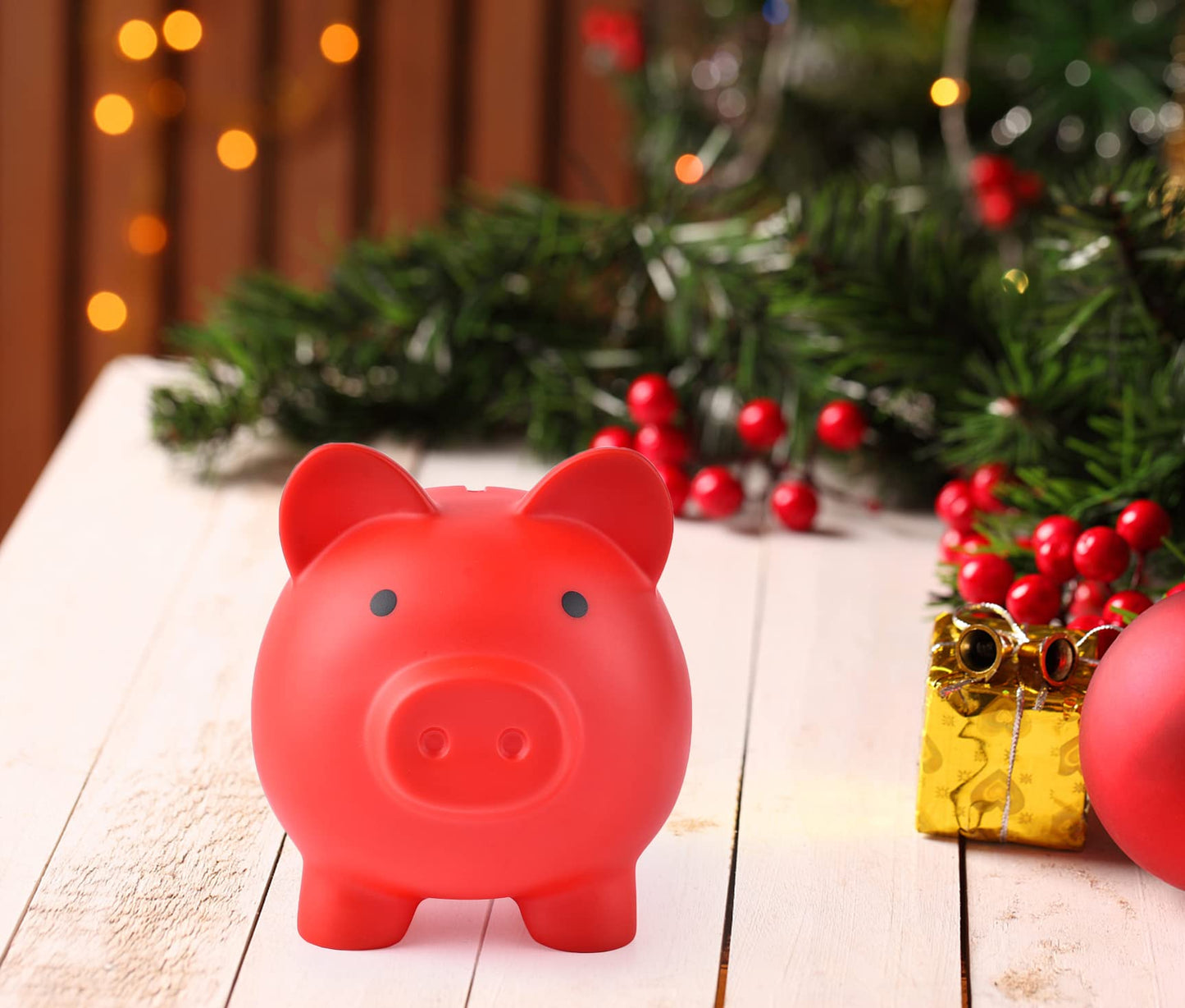 Pjdrllc Piggy Bank, Unbreakable Plastic Money Bank, Coin Bank For Girls And Boys, Medium Size Piggy Banks, Practical Gifts For B