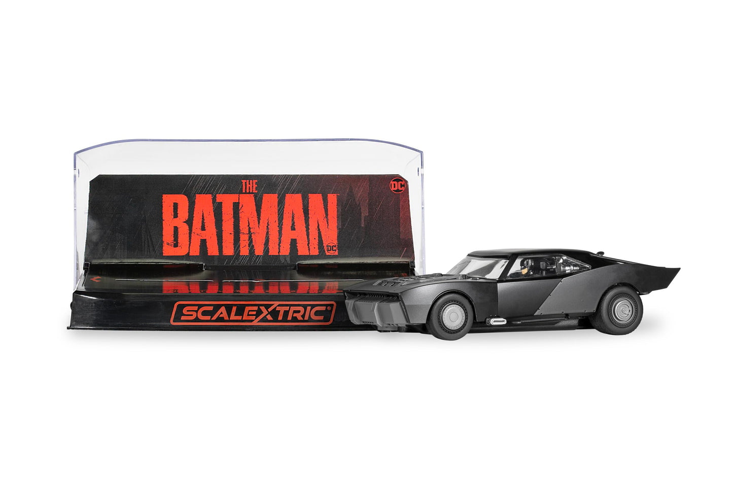 Scalextric Batmobile From The Batman 2022 1:32 Slot Race Car C4442