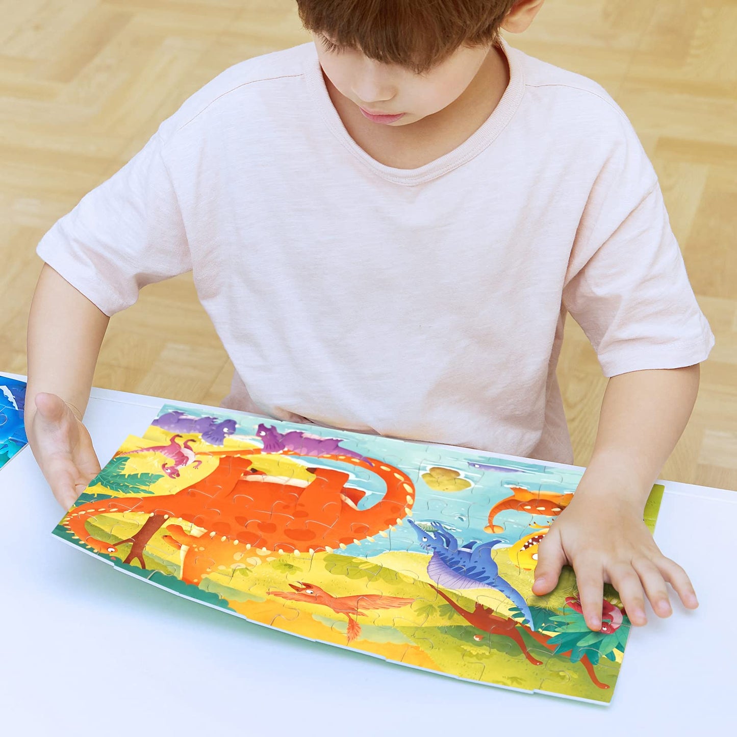 Toi Leveled Puzzles For Kids Aged 3.5 And Up, Toddler Puzzle Preschool Learning Jigsaw Puzzles, Large Pieces Educational Game Fo