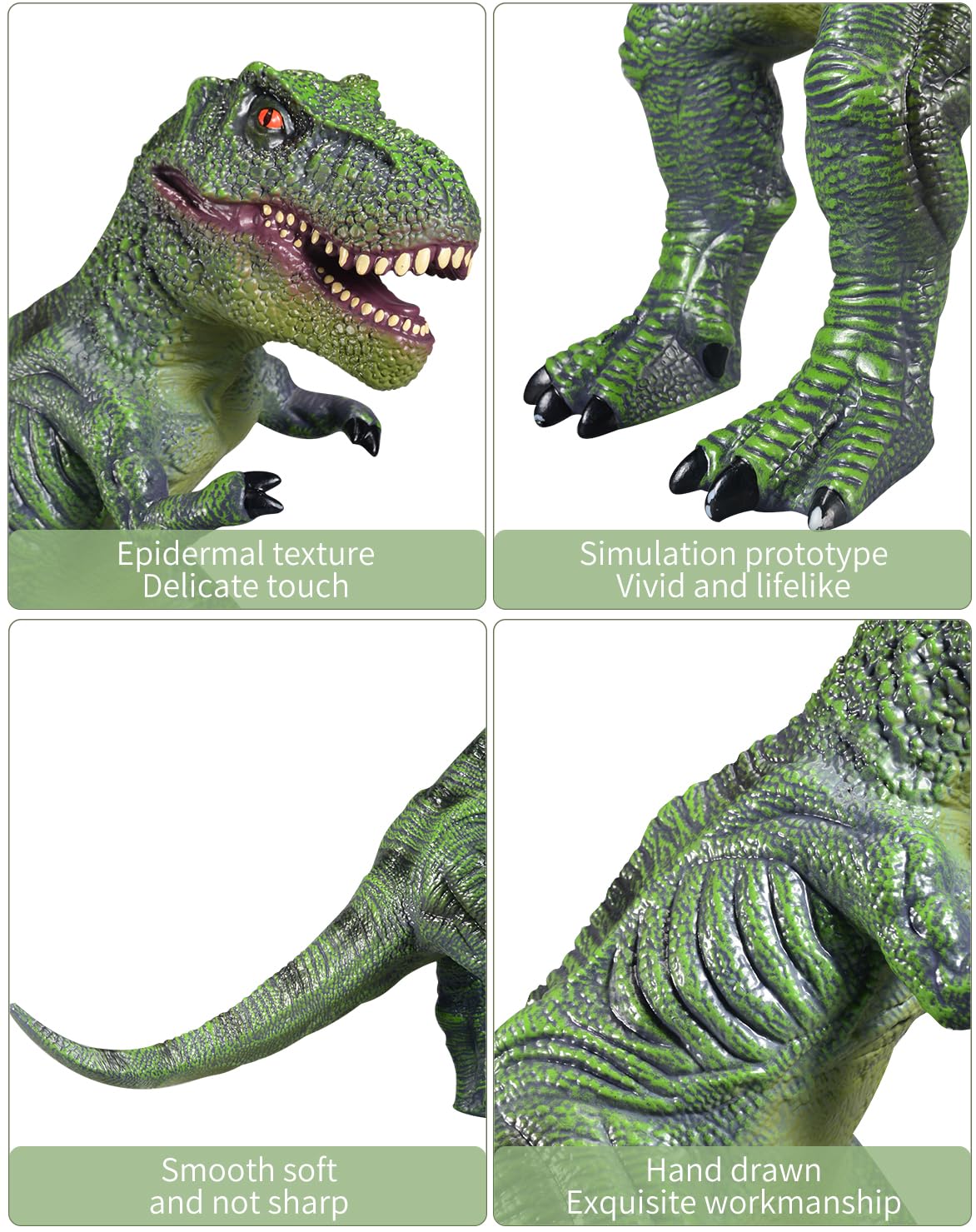Yongjule Large Soft Dinosaur Toys- 28' Jumbo Dinosaur Toys For Boys, Realistic Looking Dinosaur, Giant Dinosaur Toys For Kids 3-5, Toddler Dinosaur Toy Gift