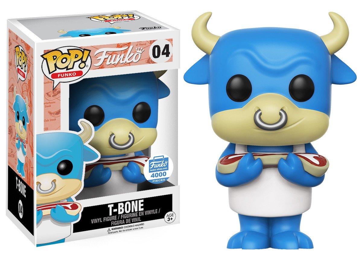 Funko T-Bone Pop Vinyl Exclusive Shop 4000 Blue