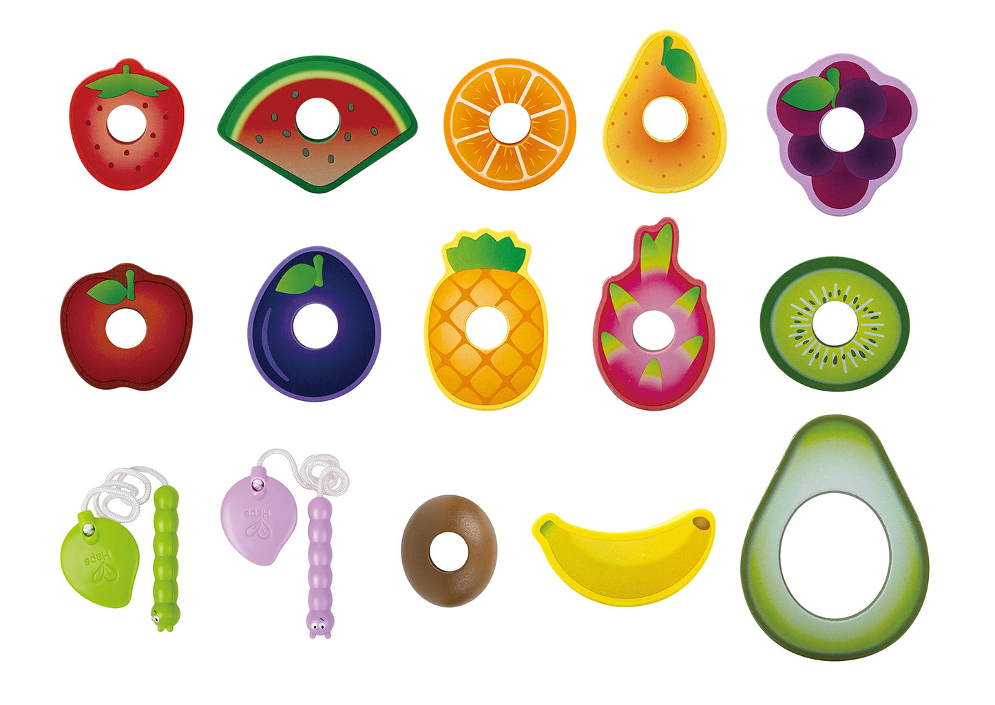Hape Caterpillar Fruit Feast Playset