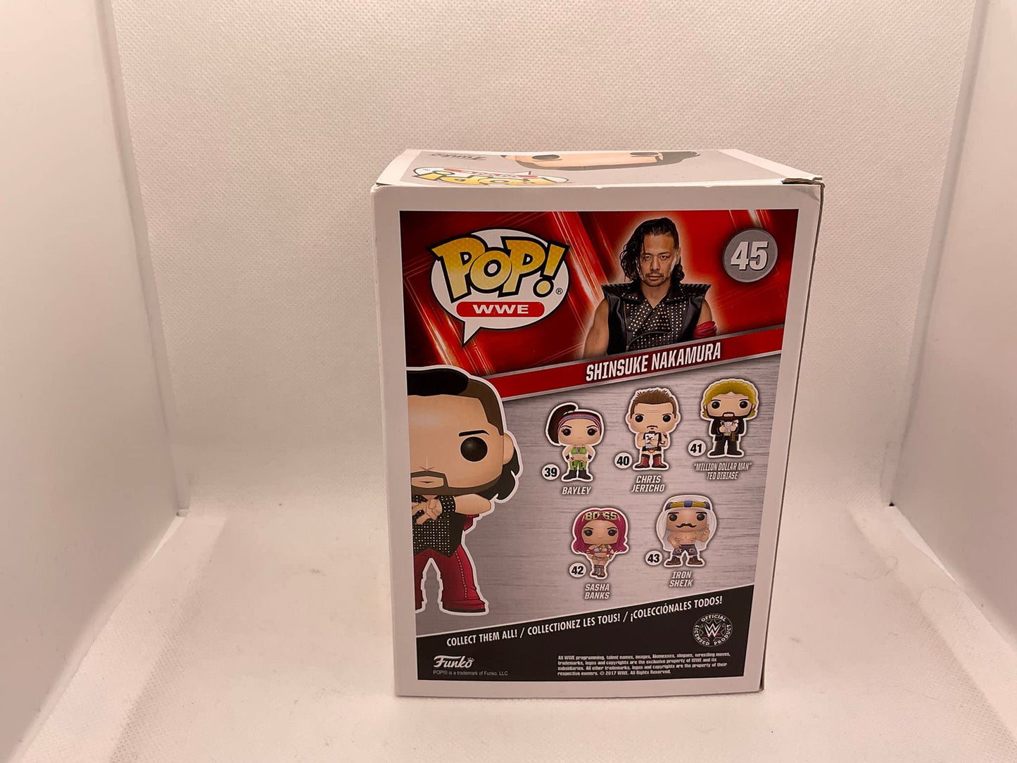 Funko Pop Wwe Shinsuke Nakamura # 45 (Toys R Us) Exclusive Vinyl Figure