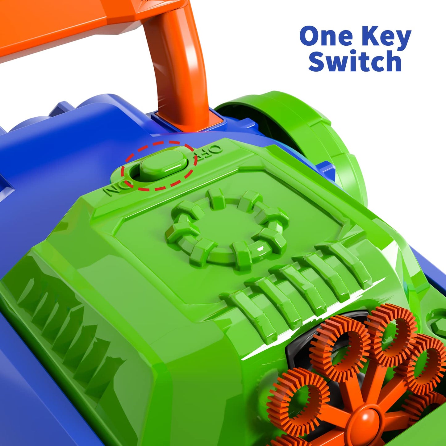 Bennol Bubble Lawn Mower For Toddlers, Kids Automatic Bubble Blower Maker Machine, Outdoor Gardening Push Toys, Christmas Birthday Gifts For Preschool Baby Boys Girls