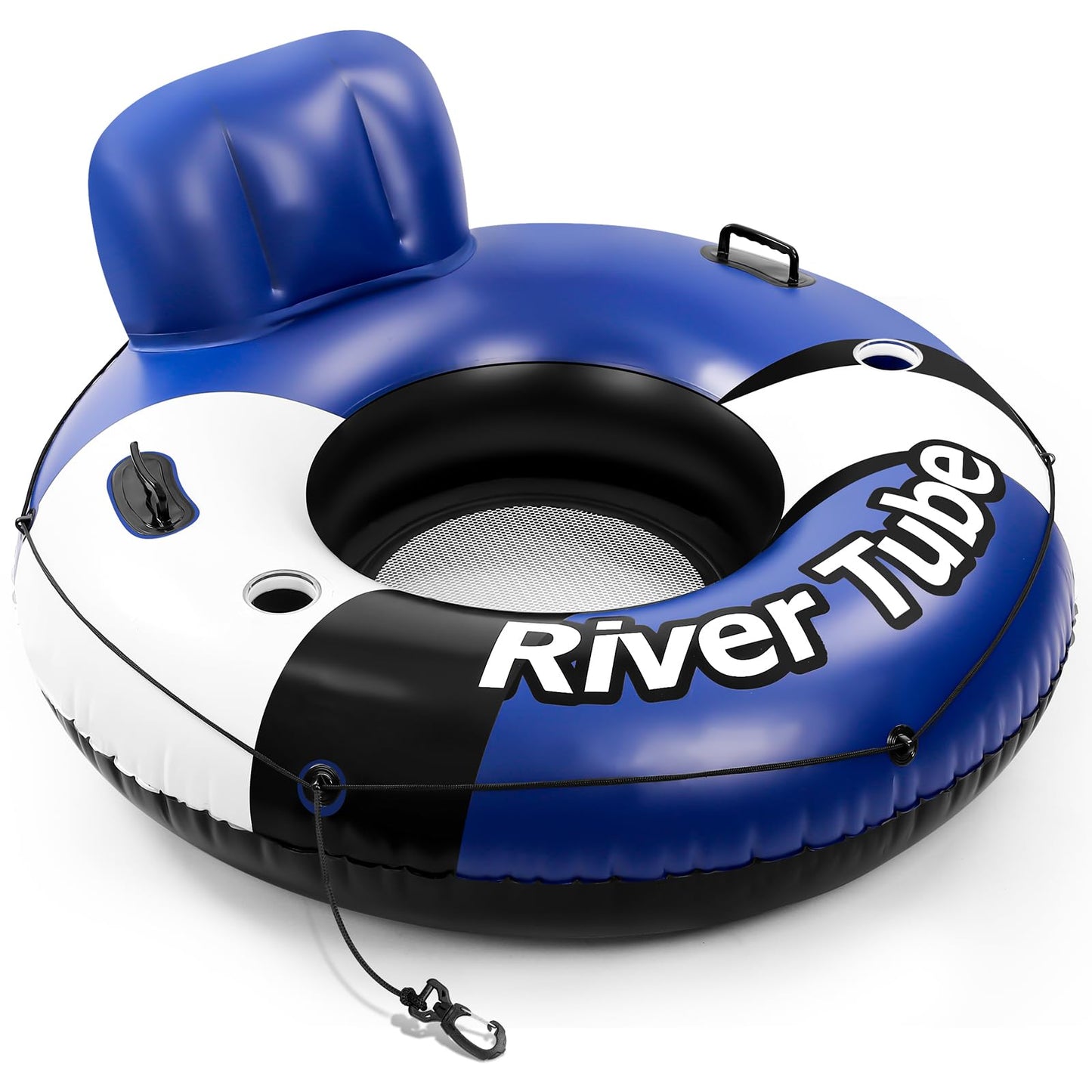 Kizjorya 2025 New & Upgraded River Tubes For Floating Heavy Duty, Inflatable Float For Beach Lake Rafting, Fool Floats With Mesh