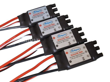 Hobbypower SimonK 30A ESC Brushless Speed Controller BEC 2A for Multirotor Quadcopter(4 Pack)