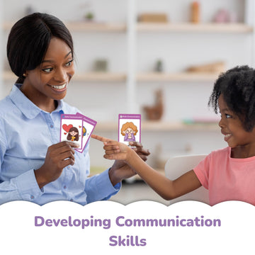 CHEFAN 120 PCS Autism Communication Cards - Visual Aid for Speech Delay, Non-Verbal Children & Adults, Emotions & Feelings Flash Cards