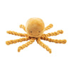 Nattou Plush Stuffed Toy, Vegan Polyester Lapidou Octopus, 25cm, Yellow, Model 877534