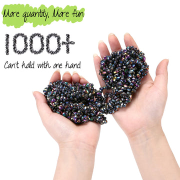 1000 Pcs Colourful Ferrite Crags Desk Toys For Office, Like Putty, Satisfying Fidget Toys For Adults (1000 Pcs)
