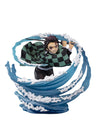 Tamashii Nations - Demon Slayer: Kimetsu No Yaiba - Kamado Tanjiro -Water Breathing-, Bandai Spirits Figuartszero Collectible Statue