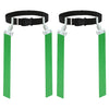Gameday 2 Player Pop Flag Football Set-Complete W/Flags & Belts (Green)
