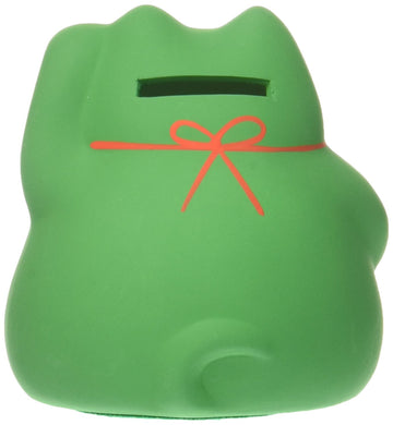 Japanbargain Ceramic Maneki Neko Feng Shui Fortune Lucky Cat Collectible Figurine Made In Japan, Promote Prosperity (1, Green)