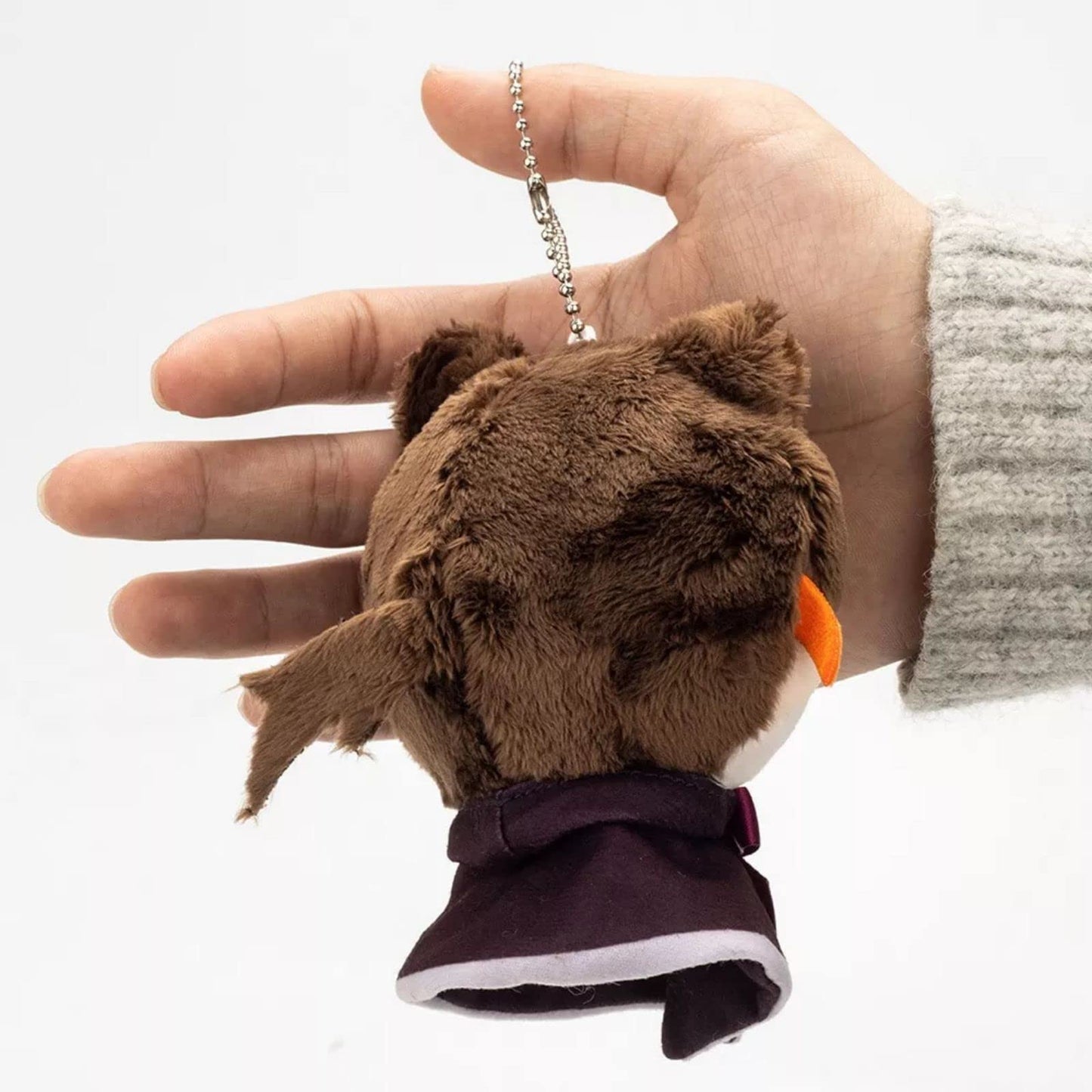 Genshin Impact Plush Toys Venti Zhongli Kazuha Xiao Plush Toy, Keychain Anime Figure Soft Stuffed Gift For Game Fans(Zhongli)