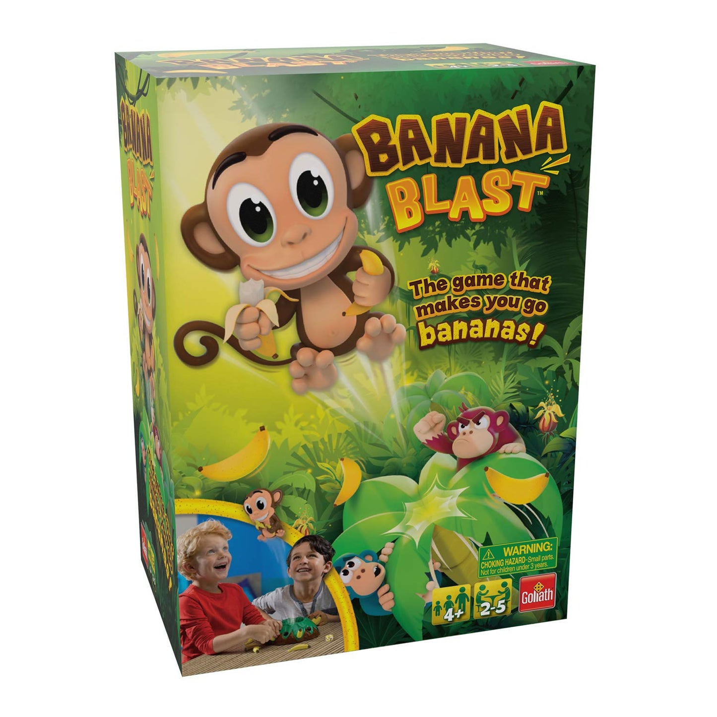 Banana Blast - Pull The Bananas Until The Monkey Jumps Game By Goliath