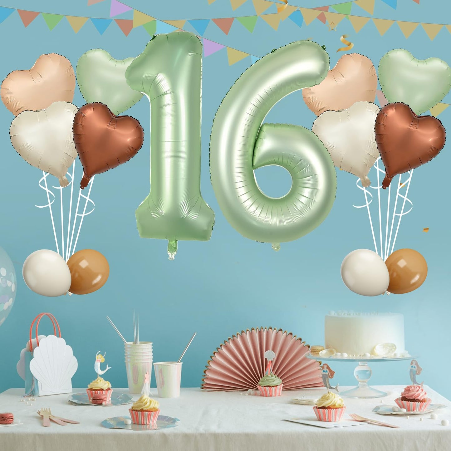 Naninuneno 15Th Black Silver Birthday Party Decorations For Boys Girls, Happy 15 Birthday Party Supplies With Black Happy Birthd