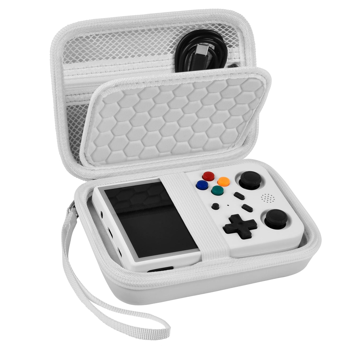 Paiyule Travel Case Compatible With Rg353V/ Rg353Vs/ R36S Retro Handheld Game Console, Handheld Emulator Storage Holder Organize