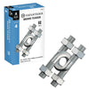 Bepuzzled |U&U Hanayama Metal Brainteaser Puzzle Mensa Rated Level 4, For Ages 12 And Up