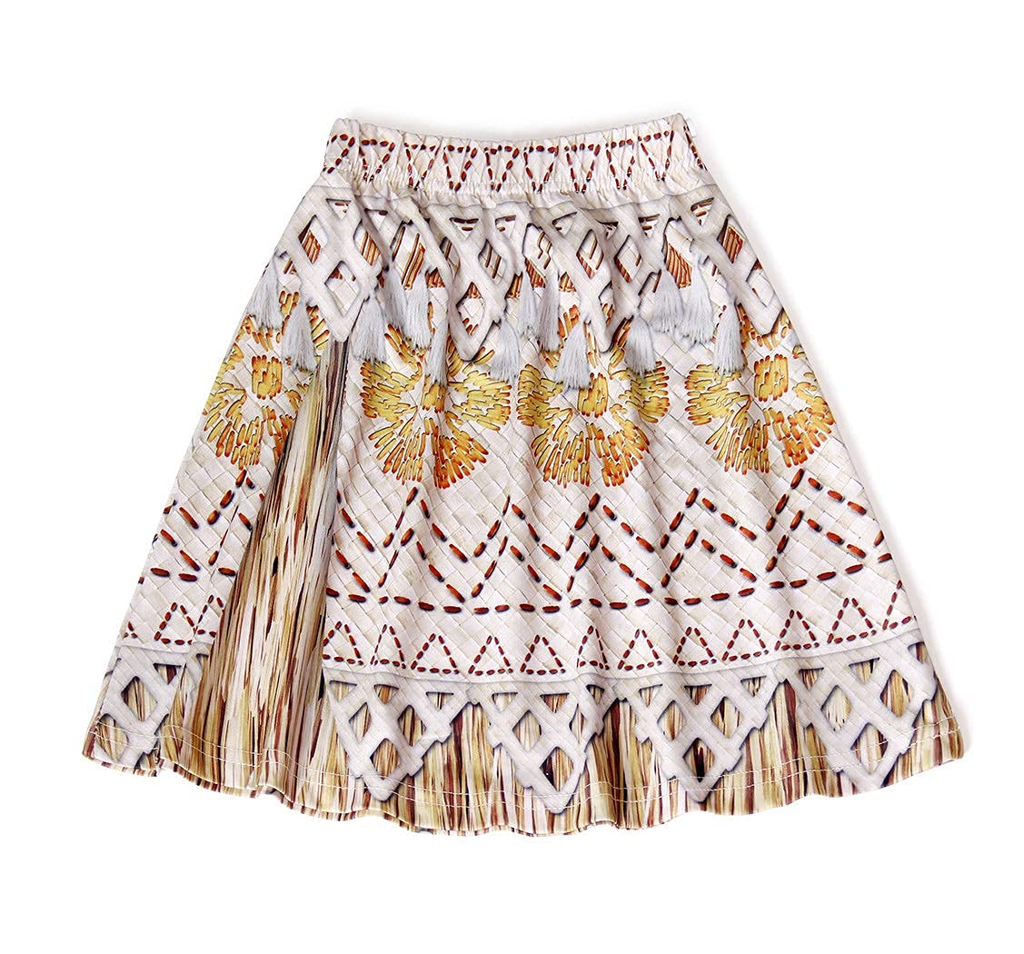 Wonderbabe Princess Costume Girls Two-Pieces Crop Top Skirt Set Toddler Kids Birthday Party Dress Girls Halloween Costume Size 3