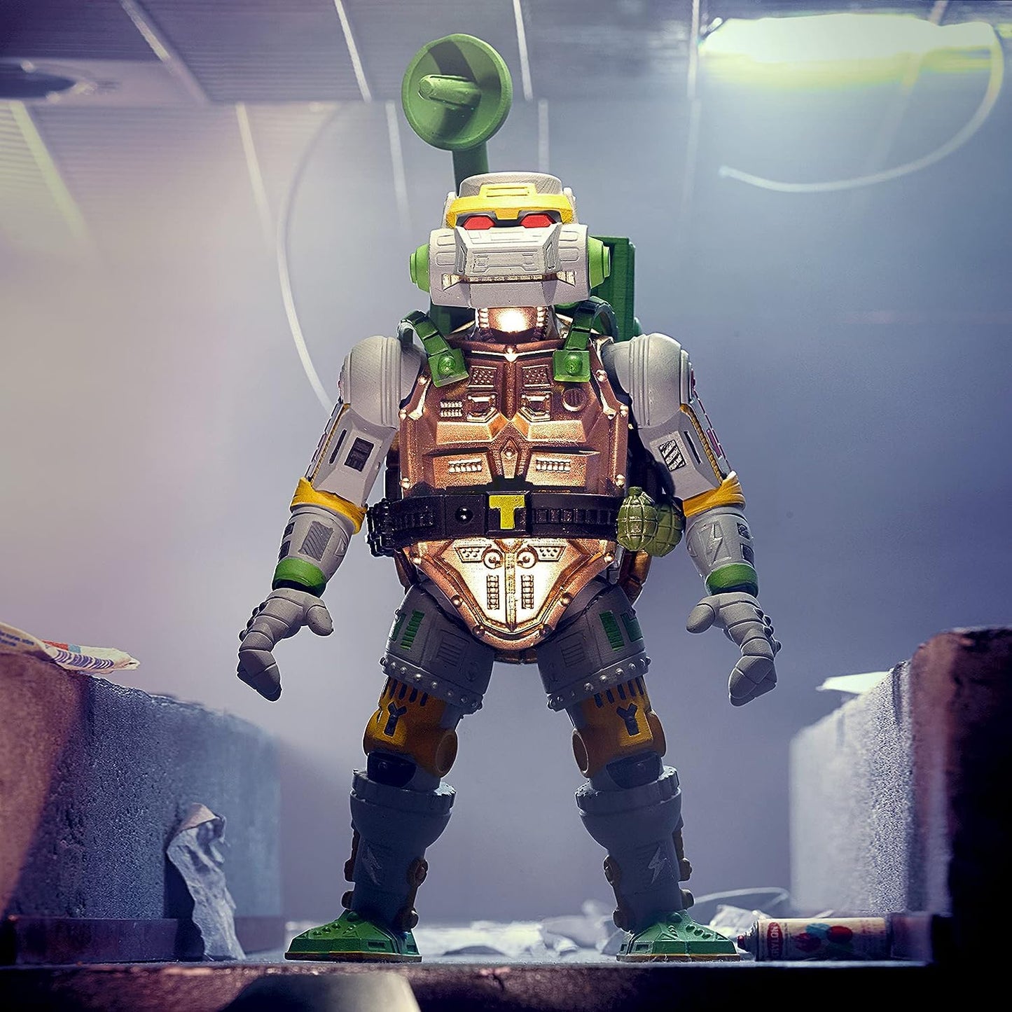 Super7 ULTIMATES! TMNT Metalhead Action Figure - 7" Multicolor Plastic Collectible, Model DE-TMNTW03-MTH-01