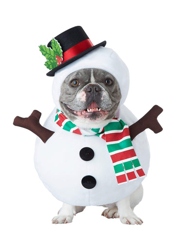 Snowman Dog Pet Costume X-Small