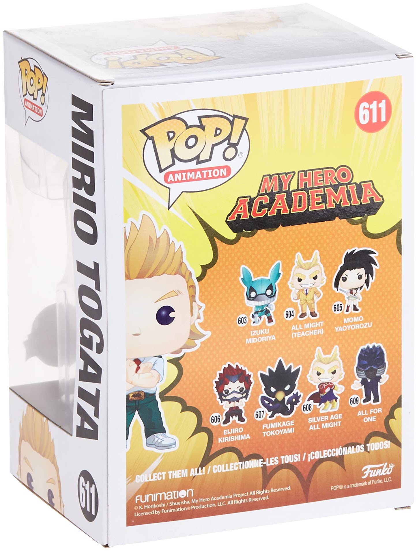 Funko Pop My Hero Academia Mirio Togata Exclusive