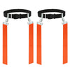 Gameday 2 Player Pop Flag Football Set-Complete W/Flags & Belts(Orange)