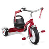 Radio Flyer Big Red Classic Tricycle for Toddlers Age 2.5-5, Large Alloy Steel, Red, Model 405Z