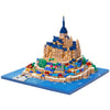 nanoblock - World Famous - Mont Saint-Michel Special Deluxe Edition, Advanced Hobby Series Building Kit