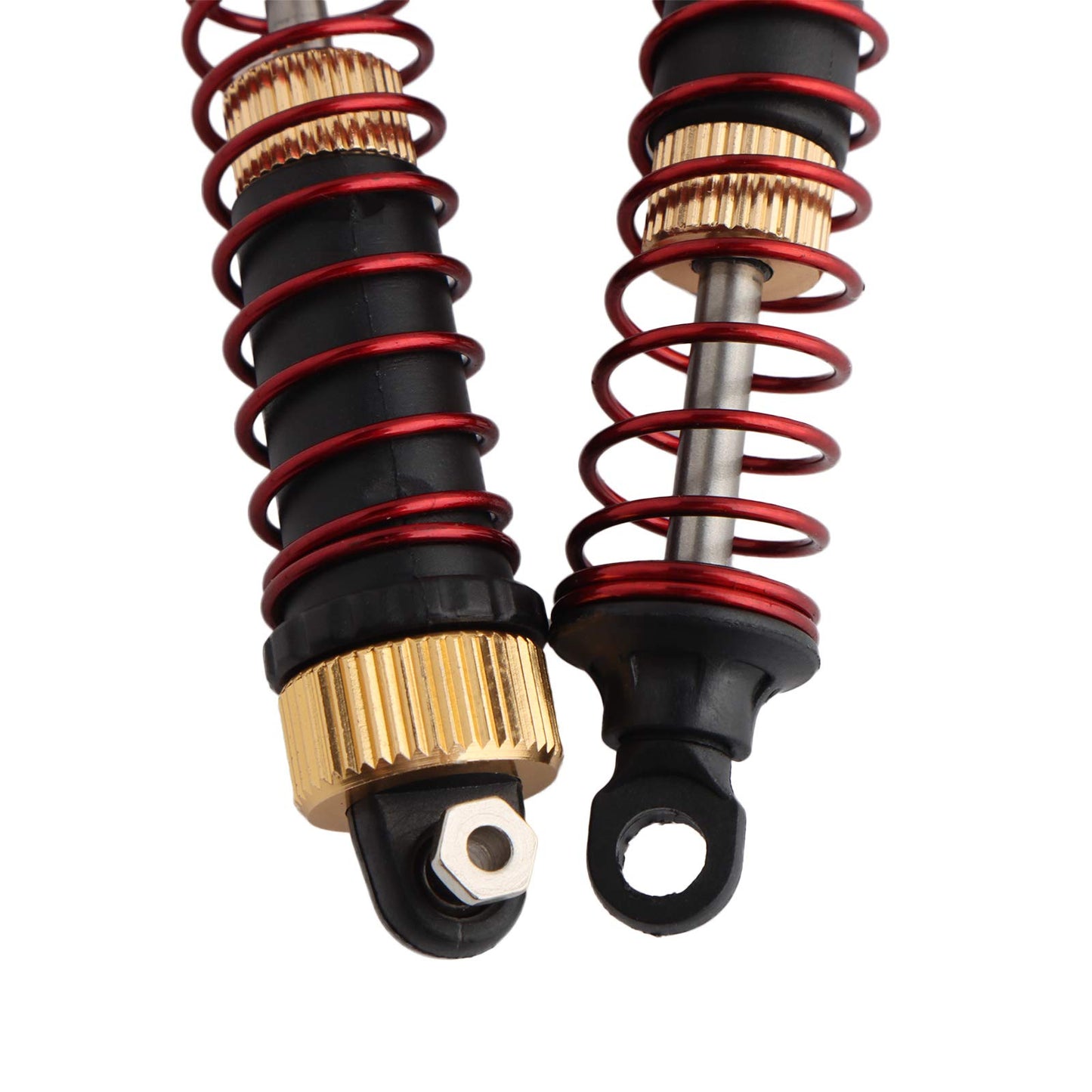 GDOOL 4 PCS Aluminum Alloy Shock Absorber Assembled Metal Oil Filled Shocks 9125 Upgrade Parts 25-ZJ03 LG-ZJ03 920-ZJ03 for 1:10