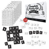 1138 Pcs Complete Poetry Magnets Kit, Word Magnets For Fridge, Poem Magnets, Word Fridge Magnets, Sentence Building, Sentence Magnets To Write Poems, Stories, Conversations - Simply Magic