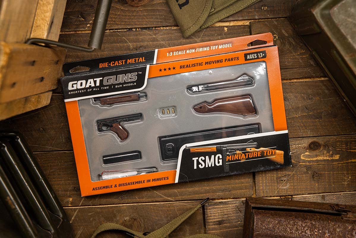 Goatguns Miniature M1A1 Model Tsmg | 1:3 Scale Diecast Metal Build Kit